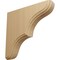 Ekena Millwork 1 3/4"W x 7 1/2"D x 7 1/2"H Stratford Wood Bracket, Cherry BKTW02X08X08STCH - alternate 1